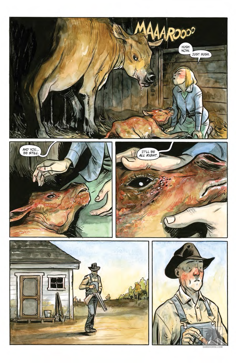 Illustration for article titled Read the Entirety of Harrow County #1, One of 2015's Best Horror Comics, Here for Free!